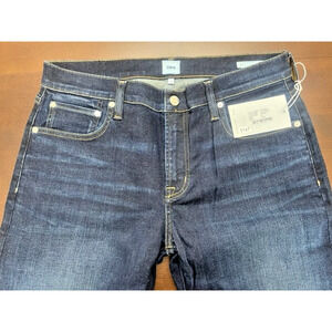 EDWIN Jeans 31 x 32 JACE Straight COOPER Leg Blue Denim Stretch $168